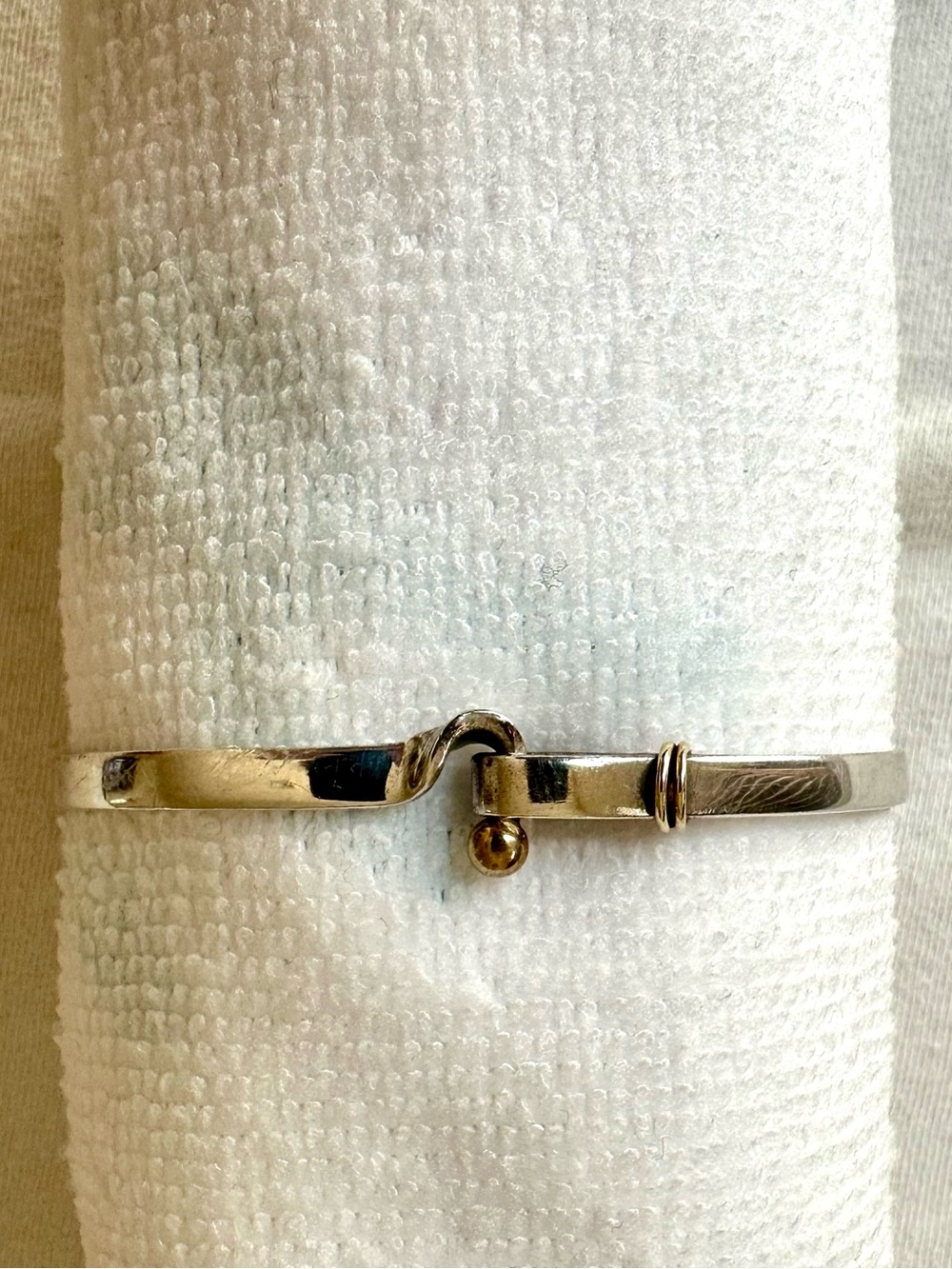 Vintage Tiffany & Co. silver bangle - Picture 2 of 5